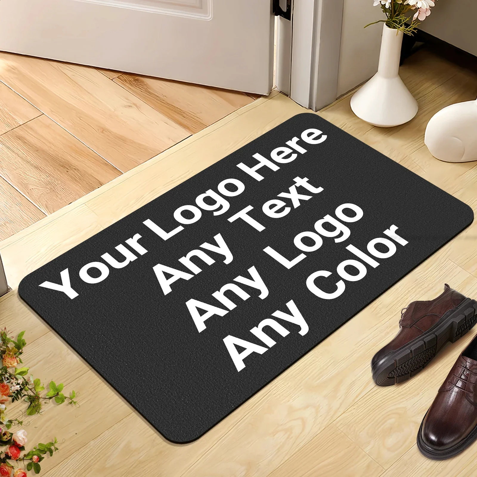 Custom Your n Floor Personalized DoorMats Outdoor Customized Printed Office Entrance Rug Business Carpet Footpad 250219