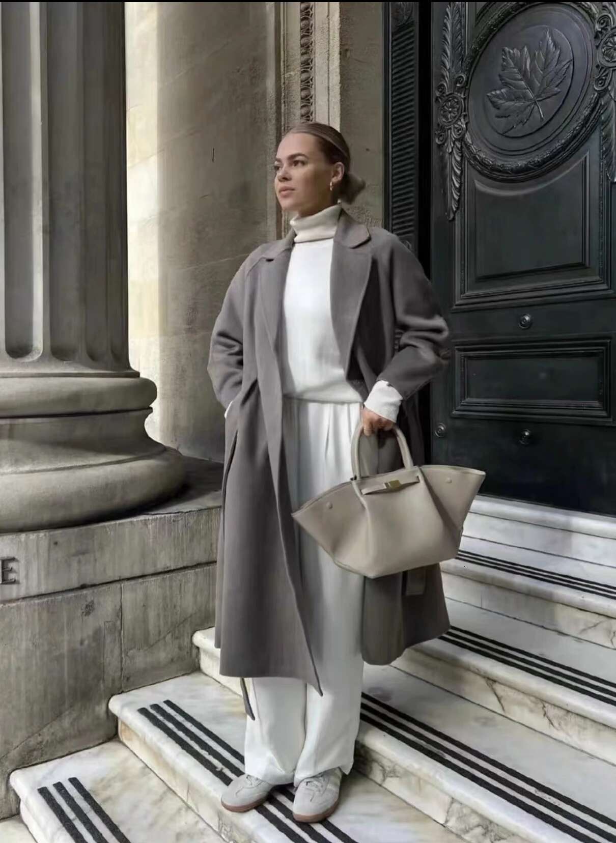 2024 New Wing Simple One Shoulder Hand-Held Tote Versatile Large Capacity Women's Bag