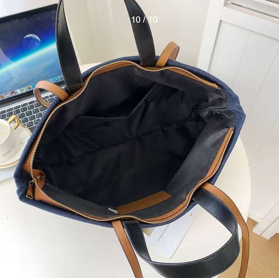Fashion Large Capacity Women's Tote Bag Single Shoulder Handbag Factory Wholesale