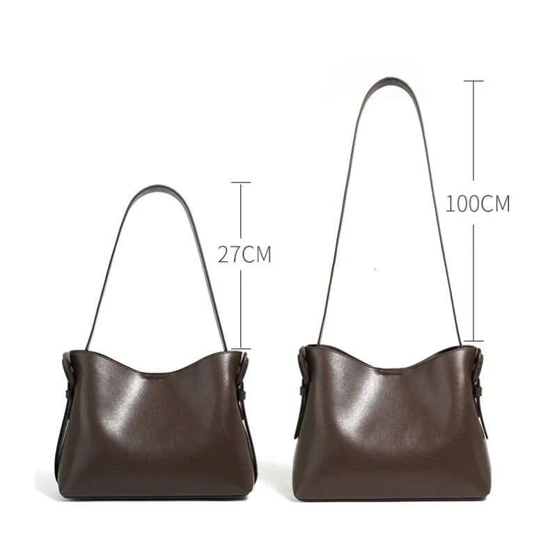 Jonlily Women Genuine Leather Shoulder Female Handbag Totes Crossbody High Capacity Commuter Bag Daybag Purse -Kg1811