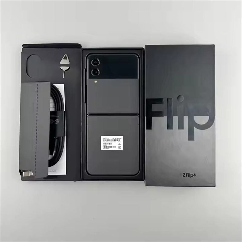 Refurbished Samsung Galaxy Z Flip 4 Z Flip4 5G F721U1 6.7" 8GB 128GB NFC Snapdragon Original Unlocked Foldable sealed New Phone