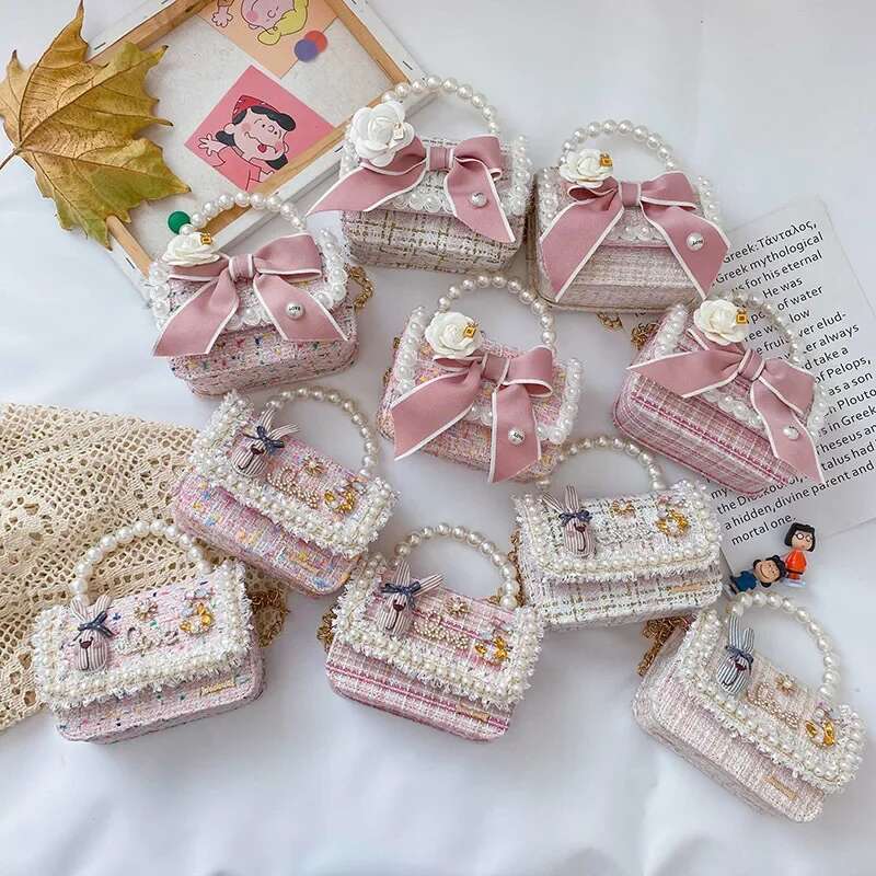 Ddmyshoesvip Children S Small Handheld Crossbody Bag For Going Out Carrying Baby Mini Cute Little Girl Fashion Trend Wer Purse Handbags