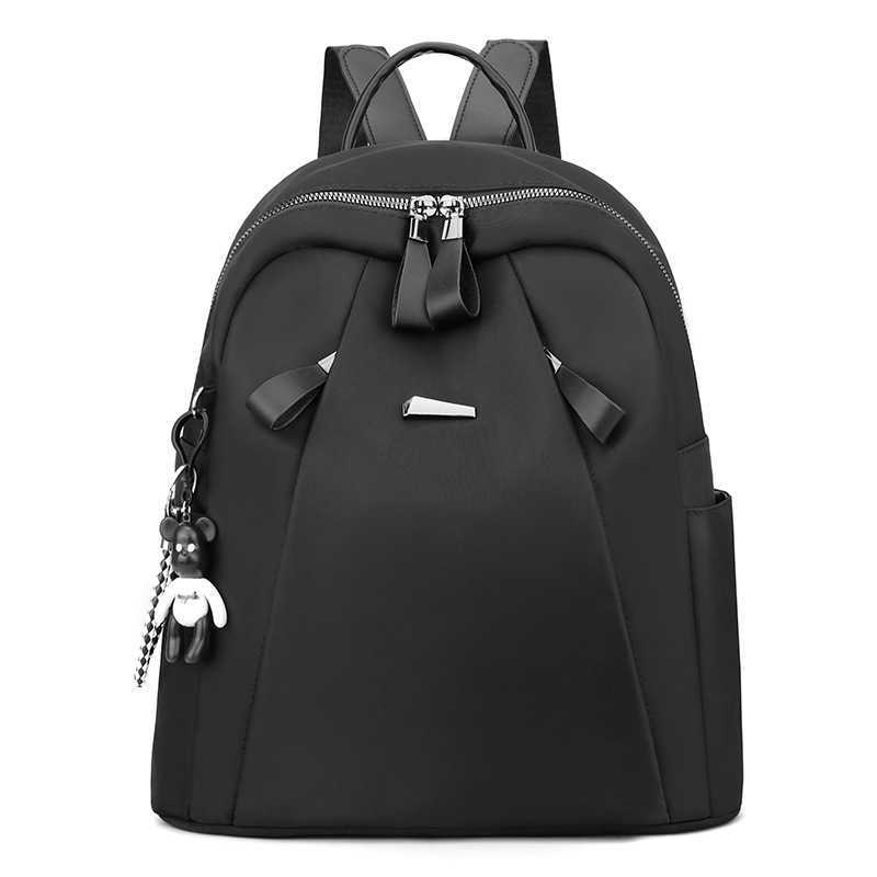 Oxford Cloth Backpack New Fashionable And Versatile Trendy Large Capacity Korean Edition Anti Splash Travel Backpack For Women Day Backpack Travel Bag