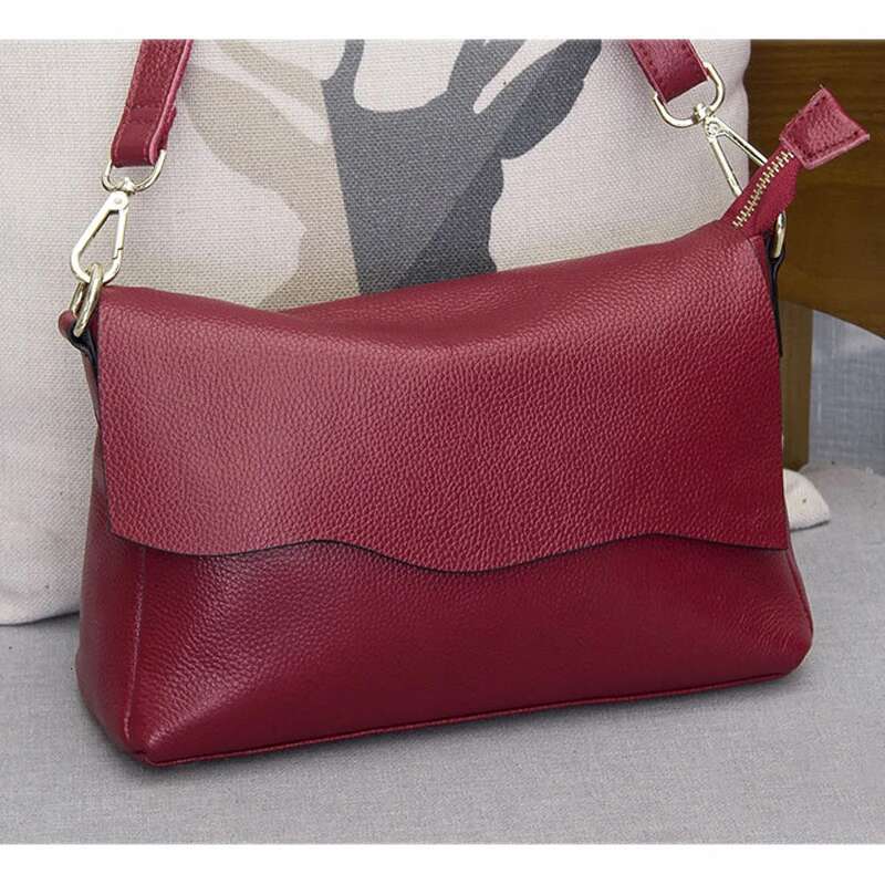 Genuine Leather Crossbody Bags For 2023 New Handbags Women Casual Shoulder Designer Tote Bag Bolsa Feminina