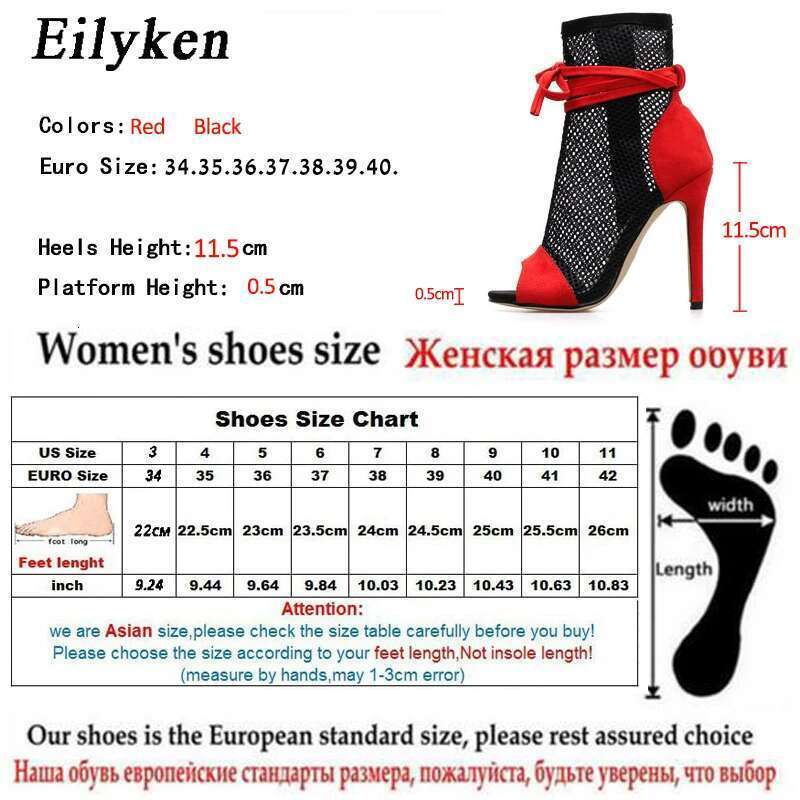 Sexy Peep Toe Stiletto High Heels Women's Sandals Party Zipper ANKLE Boots Club Strippers Shoes Sandalias De Mujer