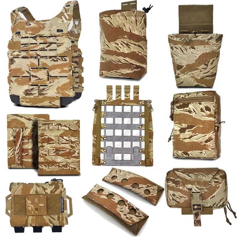 Precision Core Tactical FE FCPC V5 Vest Gold Tabby Complete Kit EquippedXJ250219