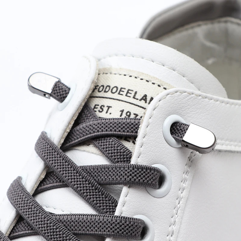 No Tie Elastic Shoe Laces One Size Fits All Adult and Kids Shoes Shoelaces for Sneakers Shoelace Tieless Flat Expand Shoestrings 250219