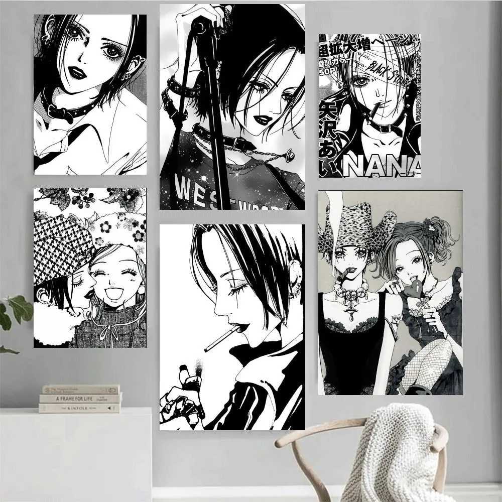Anime NANA Poster He Off Wall Bedro Living Ro Kitchen Decoration Painting Y250218