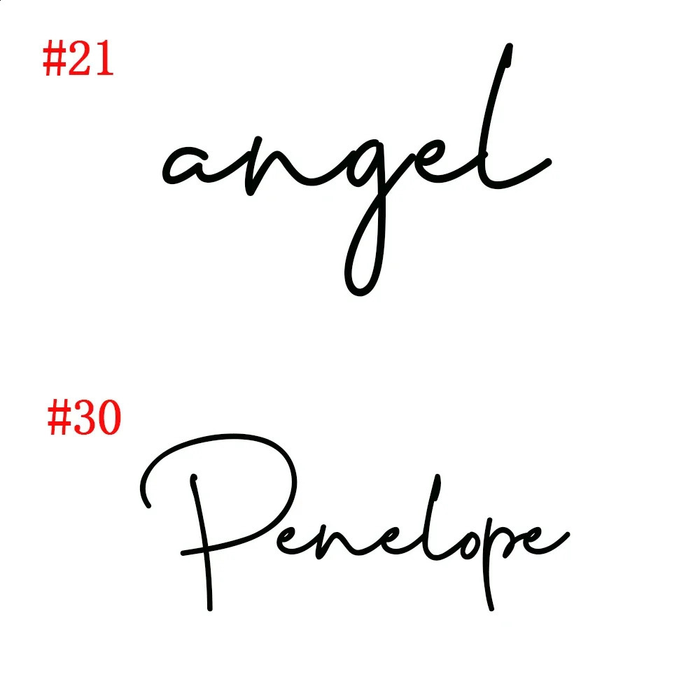 Custom Name Stainless Steel Necklace for Women Gold Water Wave Chain Personalized Font Jewelry Gift Girlfriend 250210