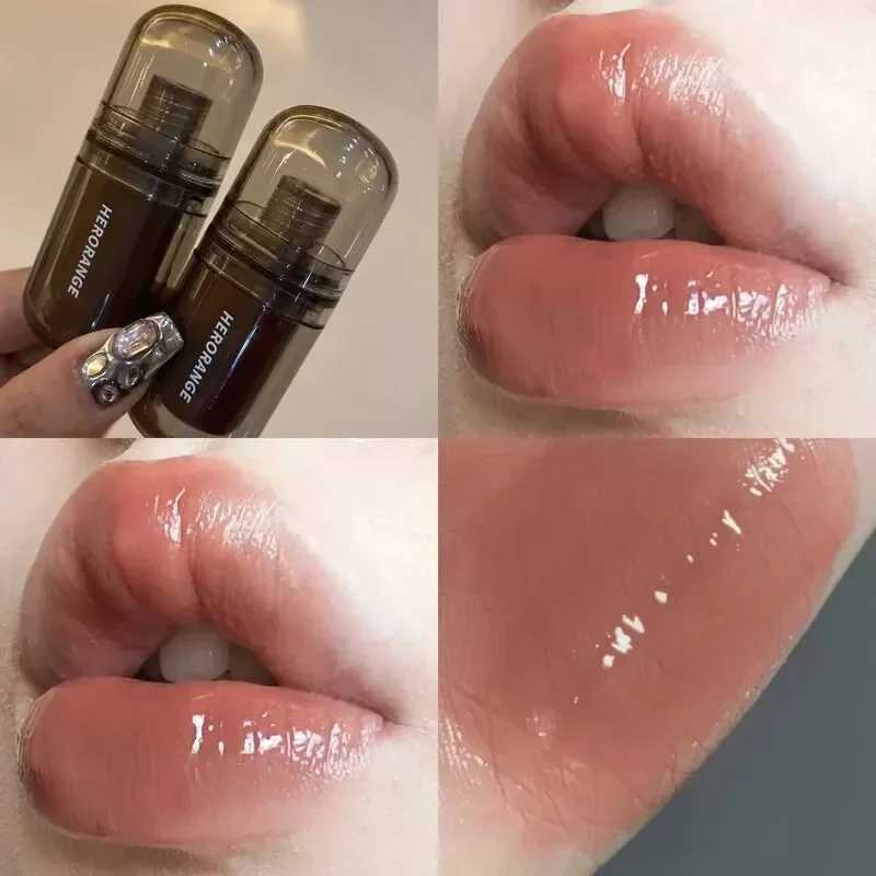 Ice Night Mirror Lip Glaze Sexy Jelly Lip Gloss Moisturizing and Moisturizing Lip Film Forming Quickly Korean CosmeticsW250219