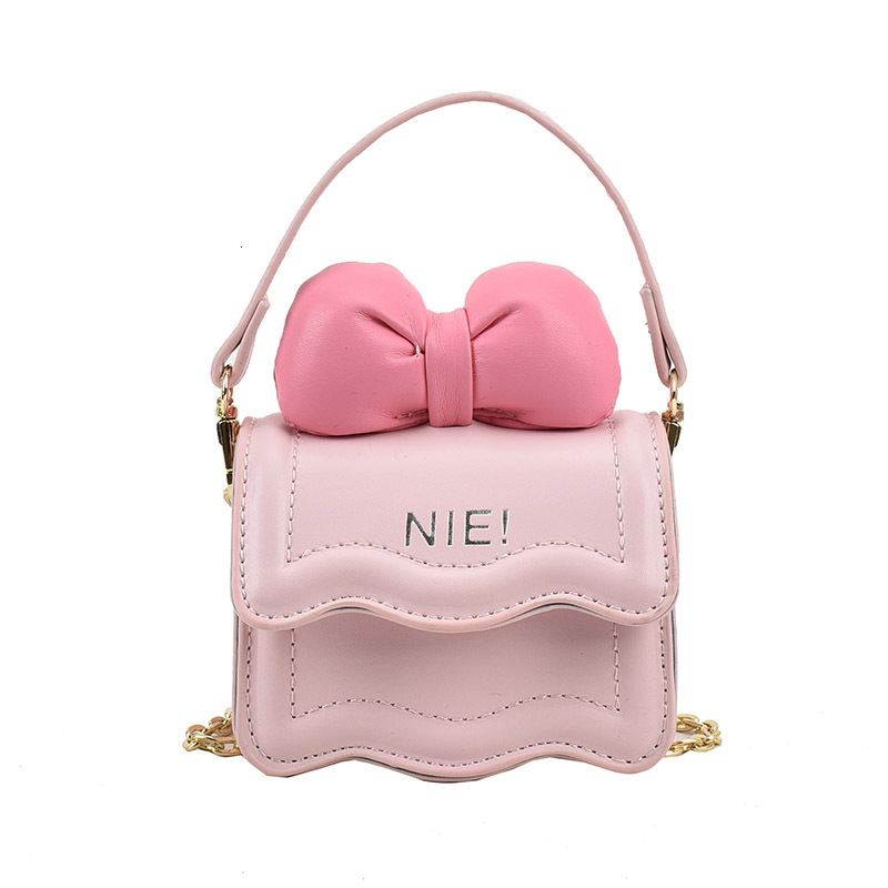 Ddmyshoesvip Autumn New Korean Mini Children S And Girls Shoulder With Bow Chain Crossbody Small Parent Child Women S Bag