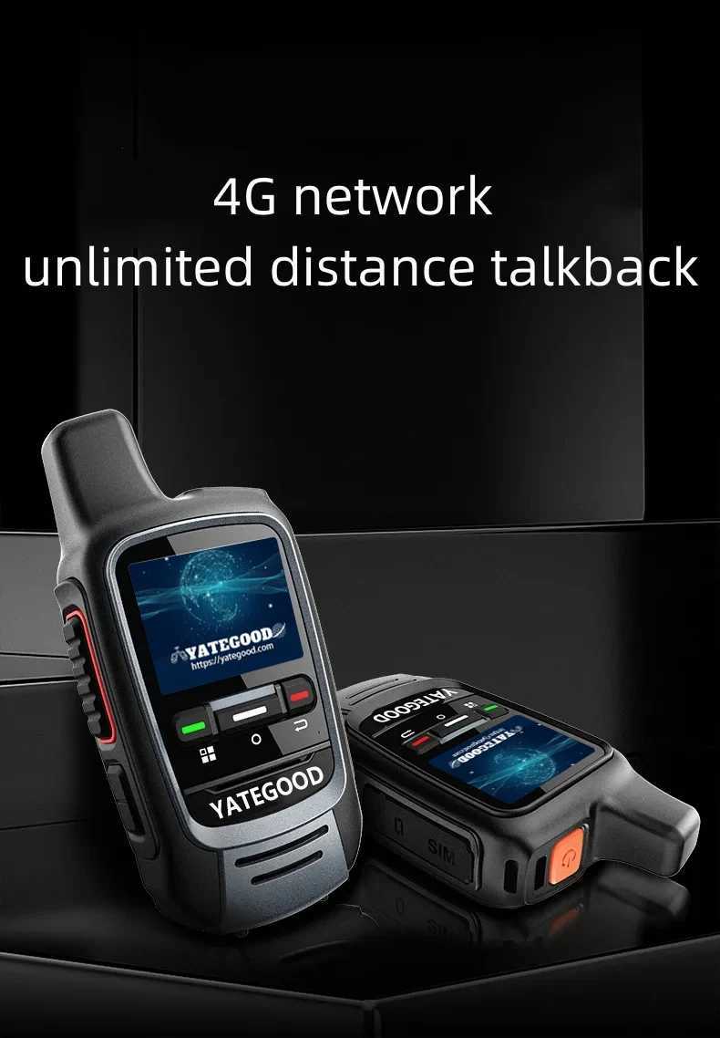 YATEGOOD G300 Walkie Talkie No distance limit Intercom Long standby Portable than 5000KM 4G 5GXJ250219
