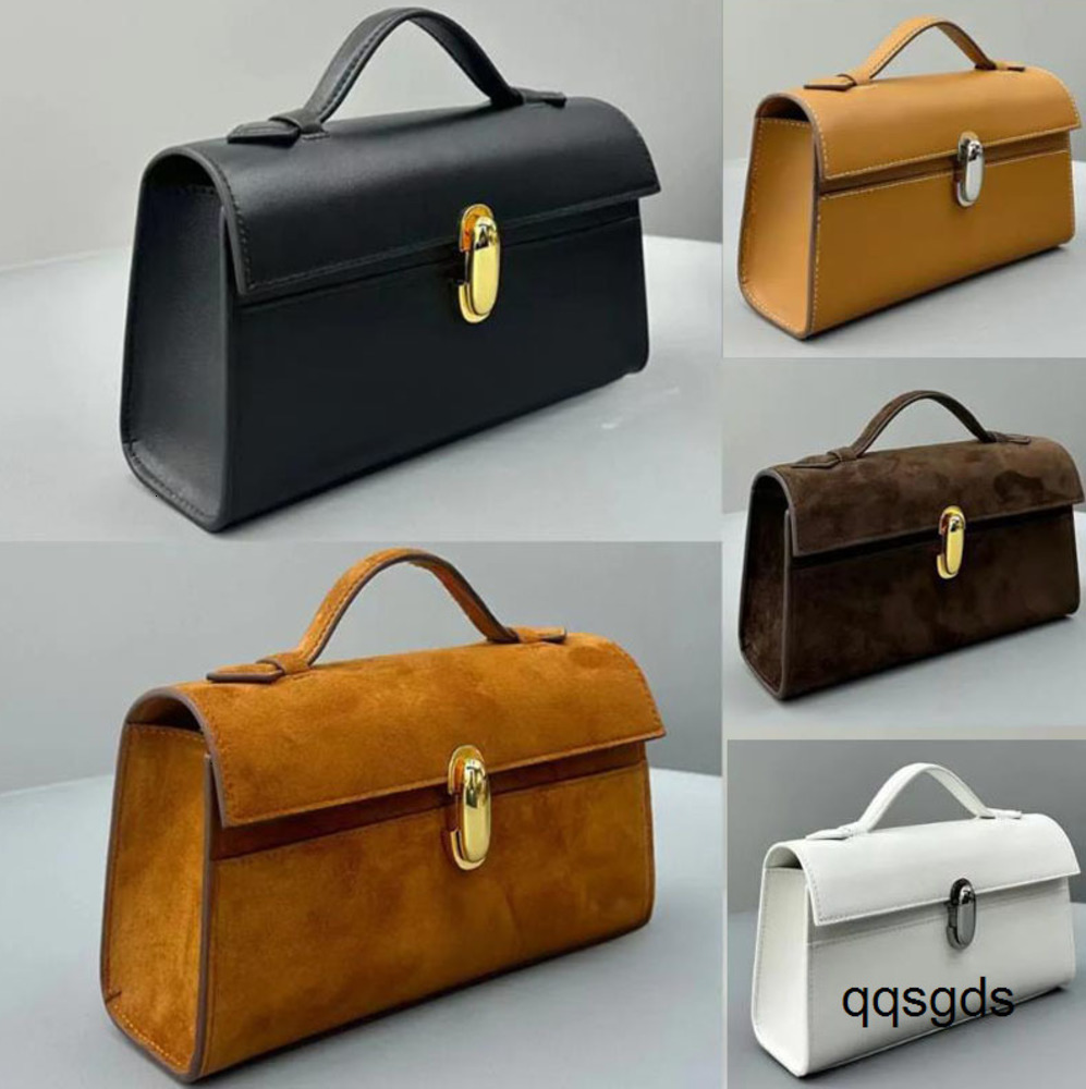 Savette Suede Smooth Leather Handbag Designer Retro Clutch Bag Women Stance Stand Handheld Clamshell Wallet Pattern Messenger Single Hand Bags534