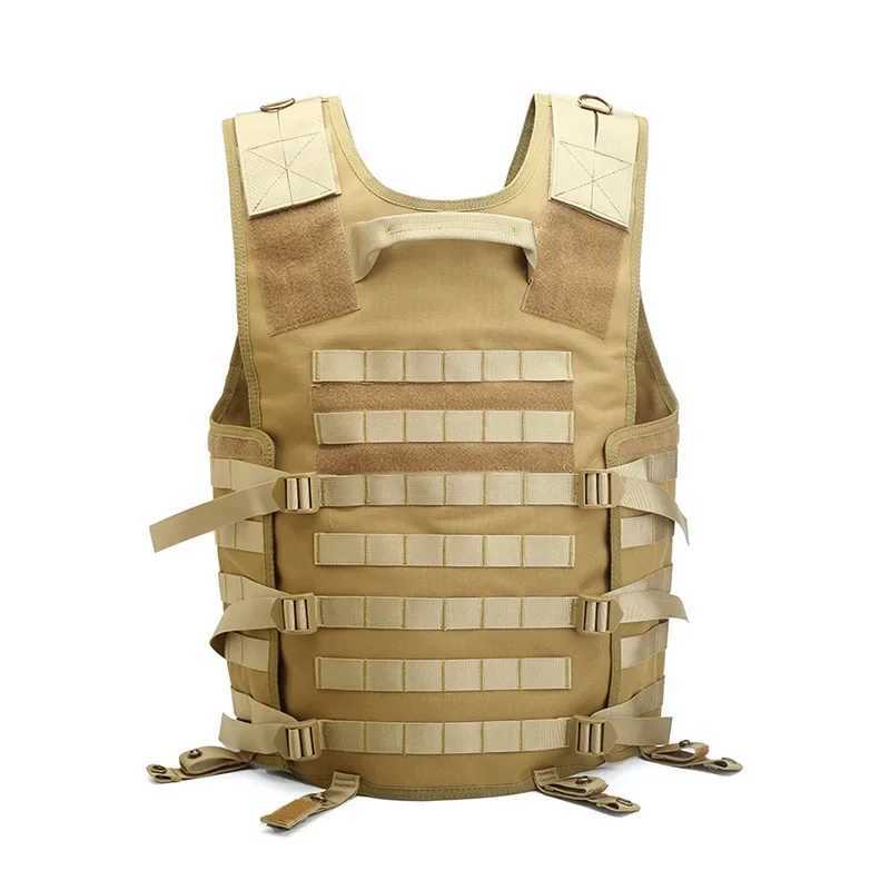 Tactical Molle Vest Assault Plate Carrier Outdoor Lightweight Mesh Vest Breathable Waistcoat Hunting AccessorieXJ250219