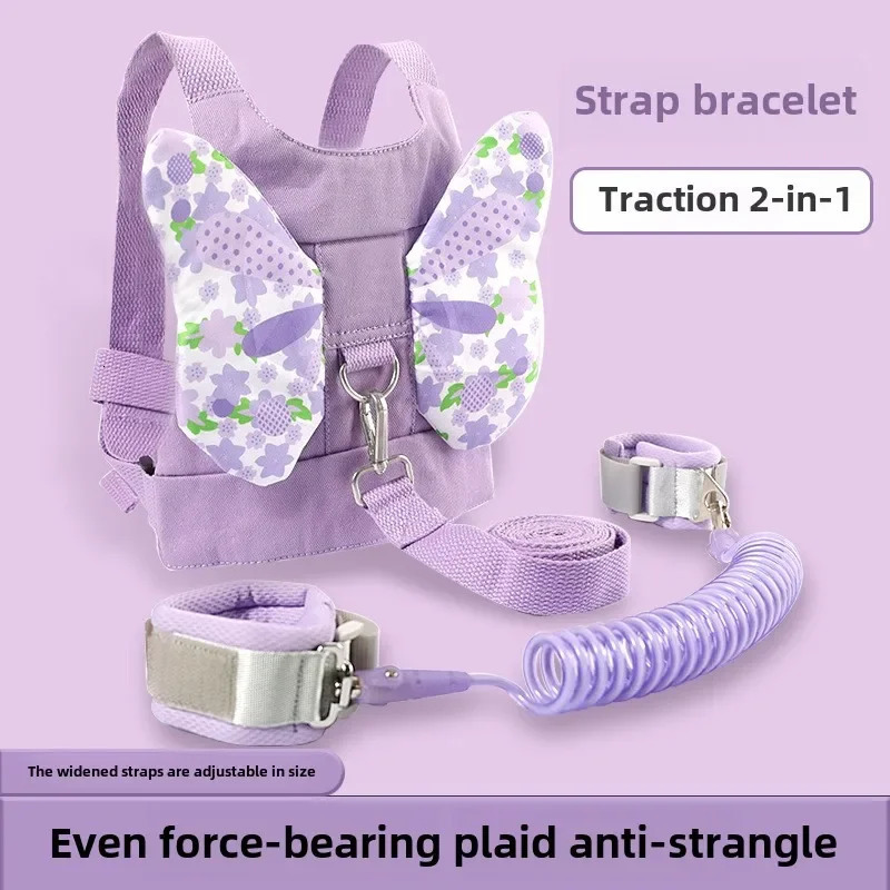 Baby Anti Lost Harness Link Toddlers Walking Safety Backpack Leash Child Travel Belt Hand Band Kids Outdoor Activity Strap Rope 250219
