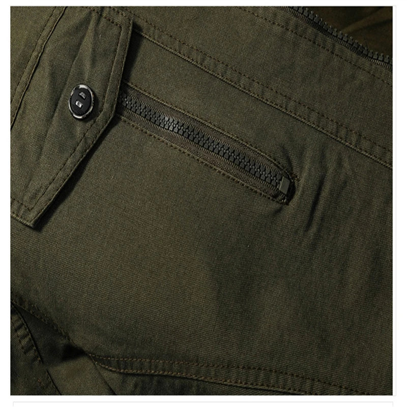 FGKKS Military Loose Mens Jacket Autumn Casual Cotton Workwear HighQuality n Bomber Jackets Male 250218