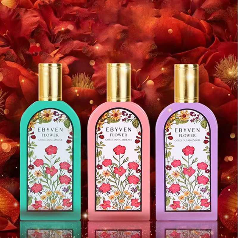 Body perfume Durable perfume natural Flower perfume gardenia magnolia jasmine eau de toilette 50ml for women M250418
