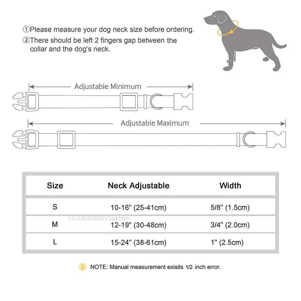 Nylon Dog Collar Adjustable Cat Small Dog Collars Gradient Pet Necklace Fashion Collars Accessories for Small Medium Large DogsXJ250218