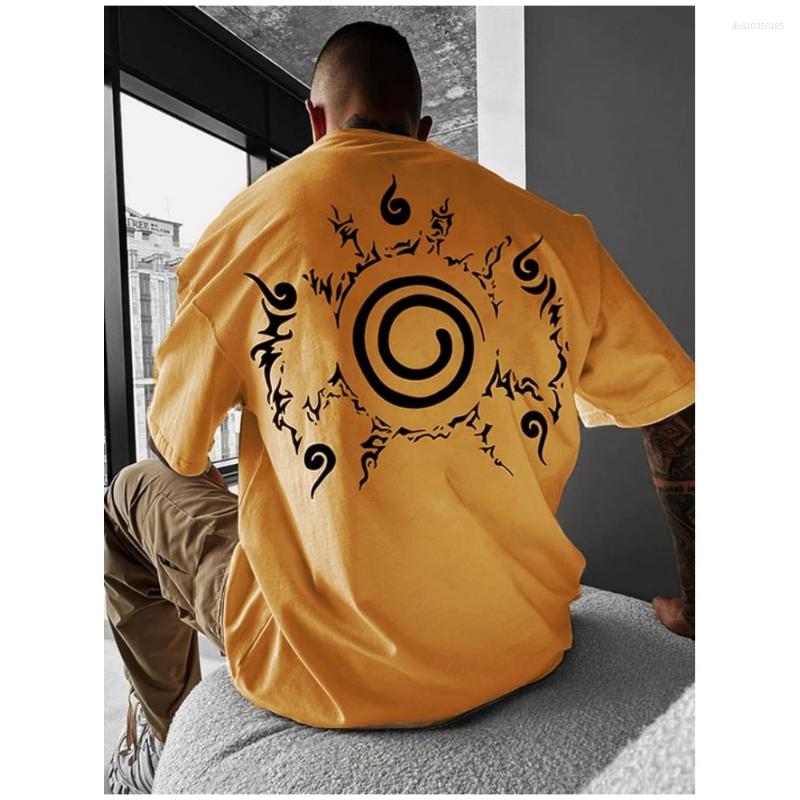 Men's T Shirts Anime 3D Patterns Print Tees Summer Simple Casual Street Short Sleeve Clothing Male Fashion Oversize O-Neck Tops T-Shi