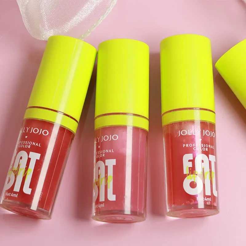 Hydrating Lip Glaze Lip Plumping Fat Oil Lip Oil Plumper Lip Gloss Oil Clear Transparent Lip Oil Tinted for Lip CareW250219