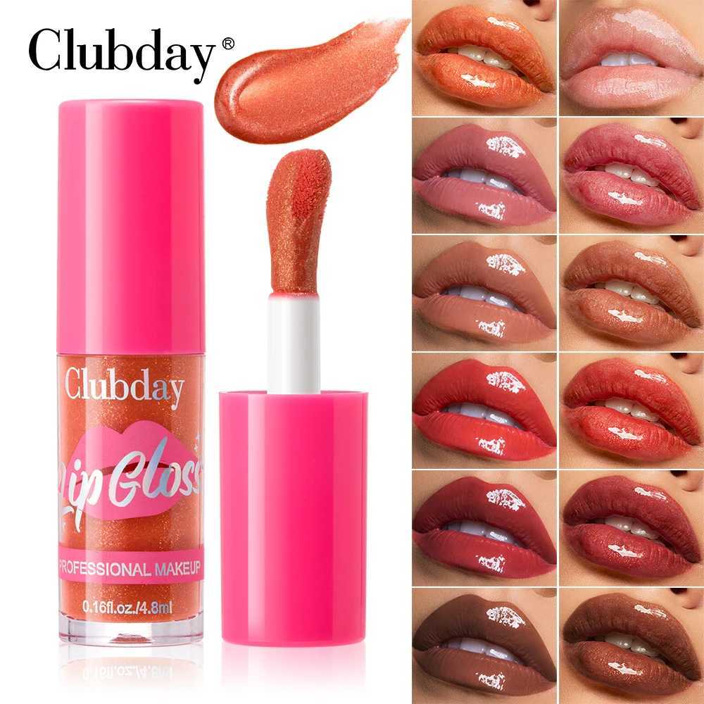 Clubday 12 colors fine flash moisturizing lip nectar lasting transparent mirror lip gloss hydrating l plumping lip nectarW250219