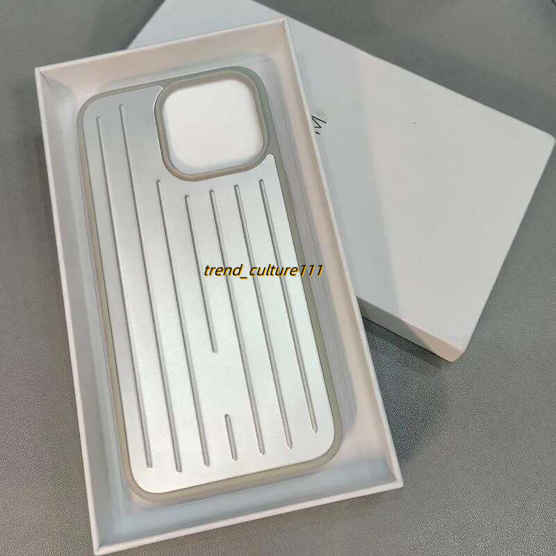 Travel Case for apple iPhone 15 pro max 16 14 13 12 Pro designer phone case RIM Phonecase Sier aluminum alloy Weave Cdjj