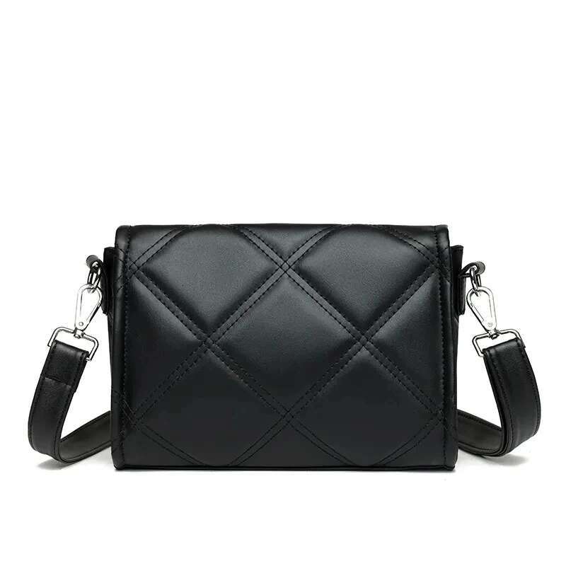 new style Ladies' Casual Retro Lapel Messenger Wallet Urious Designer Handbag Checkered Envelope Shoulder Bag
