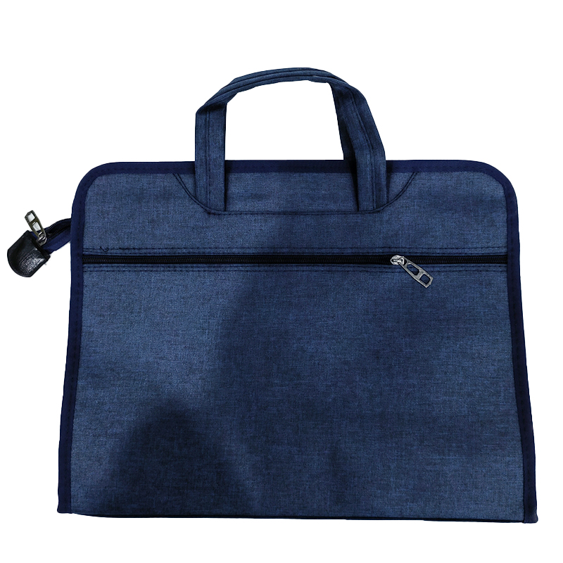 Manufacturer's source: Handheld file bags, Business men's Oxford cloth, large capacity, thick conference briefcase