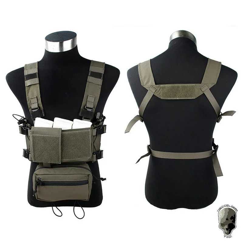 TMC Tactical Modular Chest Rig Micro Fight Chassis w/ 5.56 Mag Pouch Airsoft Hunting Vest Tactical Gear 3115XJ250219