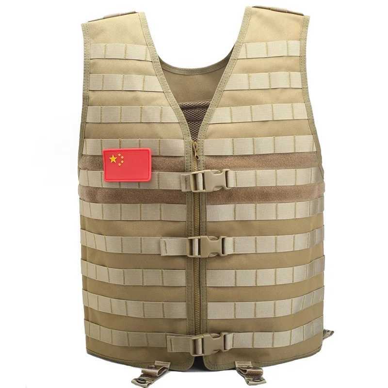 Adjustable Tactical Molle Vest Shape Holds Utility Vest Outdoor Sports Waistcoat for CS Fishing Hunting GearXJ250219