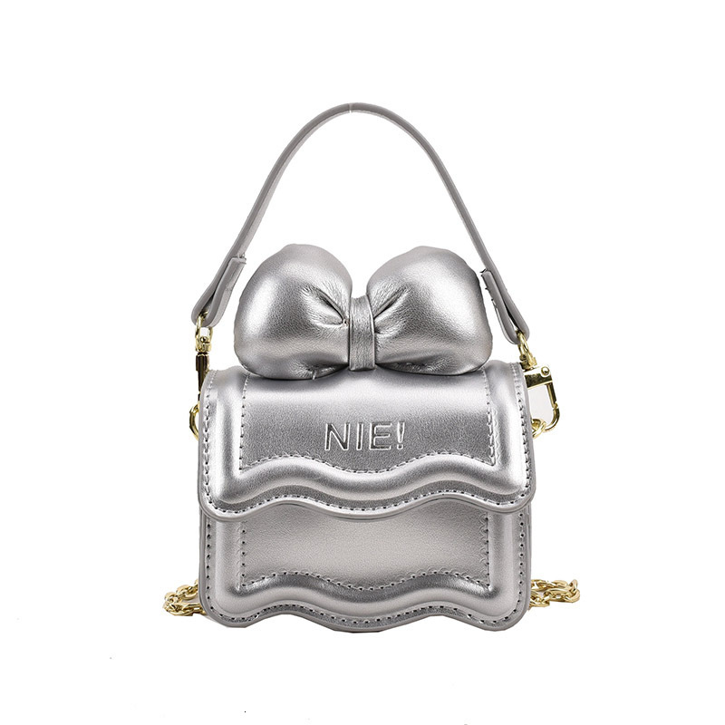 Ddmyshoesvip Autumn New Korean Mini Children S And Girls Shoulder With Bow Chain Crossbody Small Parent Child Women S Bag