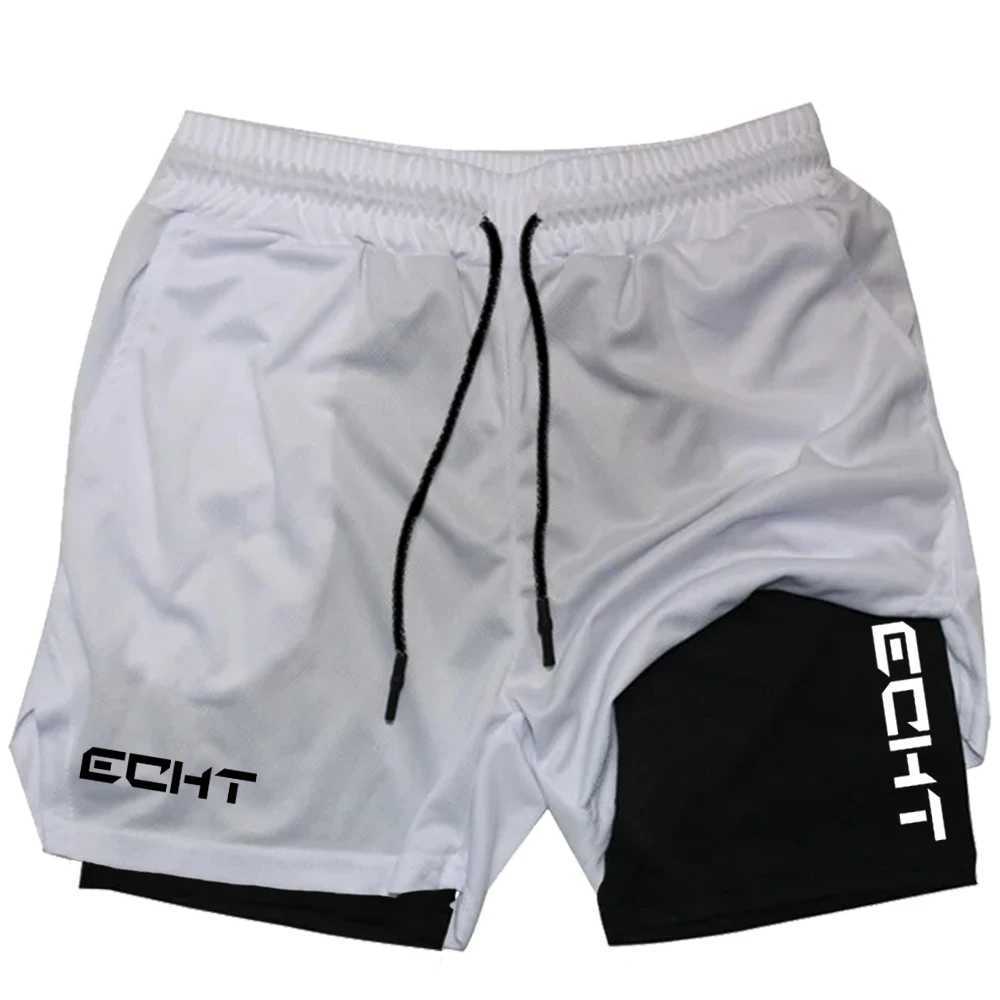 Running Shorts Men Gym Sports Shorts 2 In Quick Dry Outdoors Workout Training Fitness Jogging Short Pants Summer Men Shorts W250219