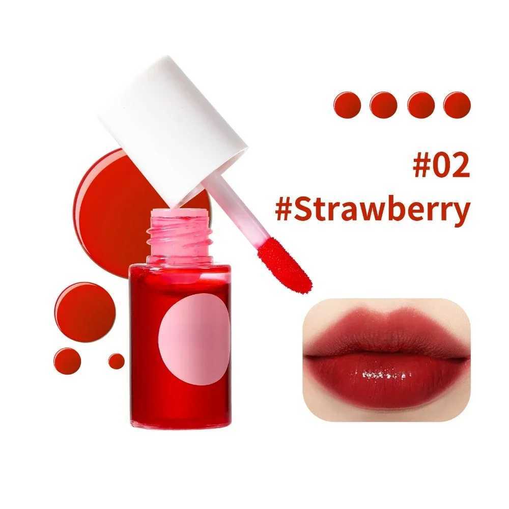 Lip Gloss Long-Lasting Water Tint Cup-Resistant Lip Stain Hydrating Lip Makeup Fruit Platter SeriesW250219