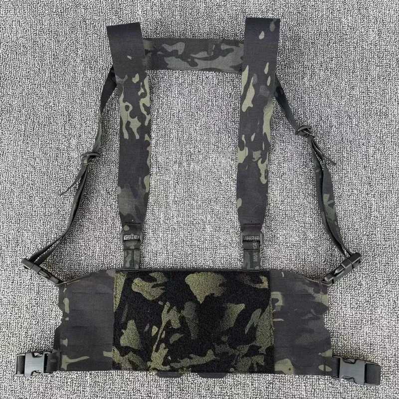 Tactical Ferro Chest Rig Airsoft Molle Plate Carrier Vest Gear Hunting Lightweight Laser Cutting Harness AccessoryXJ250219