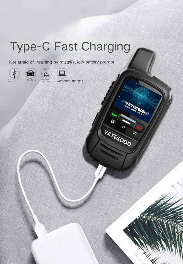 YATEGOOD G300 Walkie Talkie No distance limit Intercom Long standby Portable than 5000KM 4G 5GXJ250219