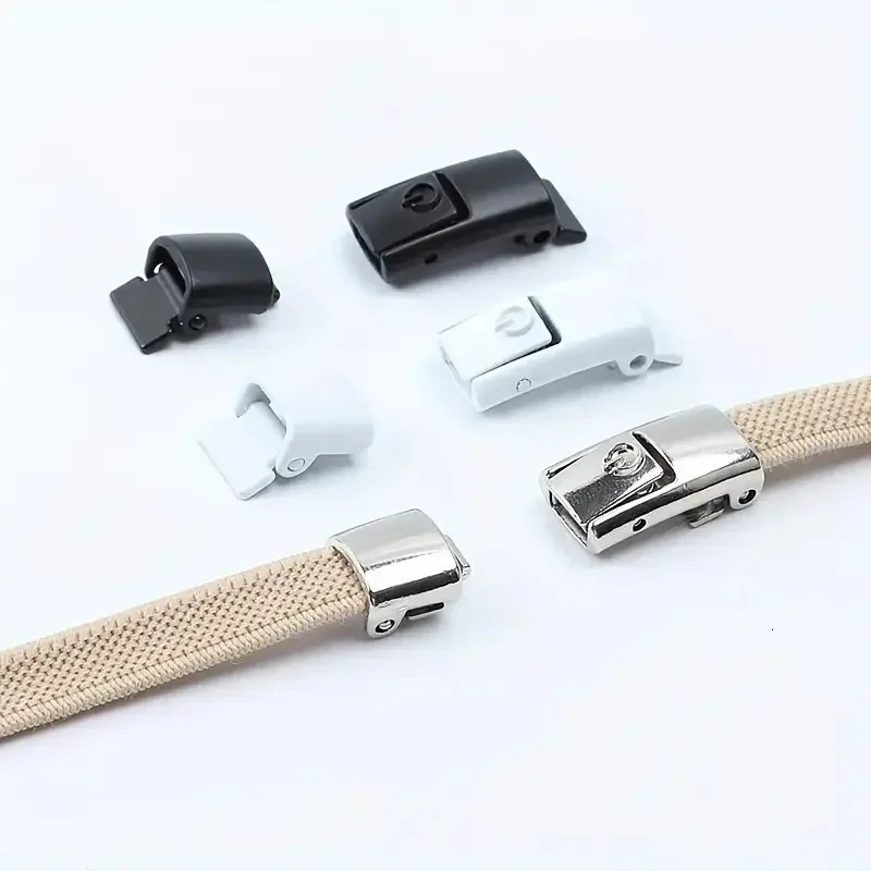 8MM No Tie Shoe Laces Press Lock Shoelaces Without Ties Elastic Sneaker Kids Adult Widened Flat Shoelace for Shoes w250219