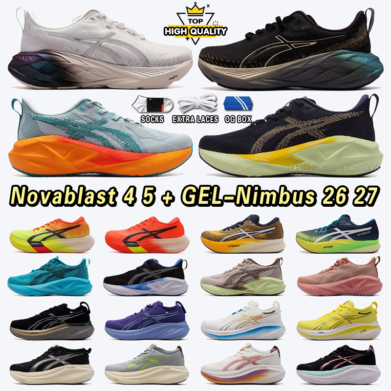 Designer Metaspeed sky Professional Sports Shoes chaussure Novablast 4 5 Men Women Nimbuss 26 27 Lightweight Breathable Marathon Running Shoes Trainer Sneakers