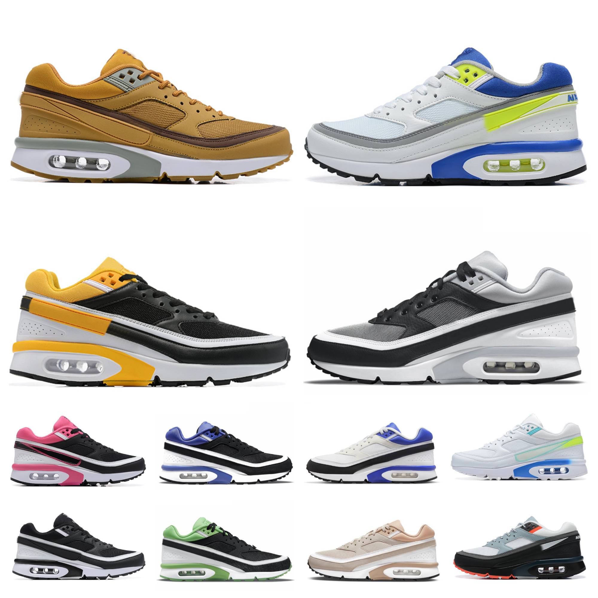 Designer OG Bw Running Shoes BWshoes Men Sneakers Black White Persian Violet Grey Midnight Navy Sport Red Marina Lyon Hemp Wheat Mens Womens Outdoor Sports Trainers