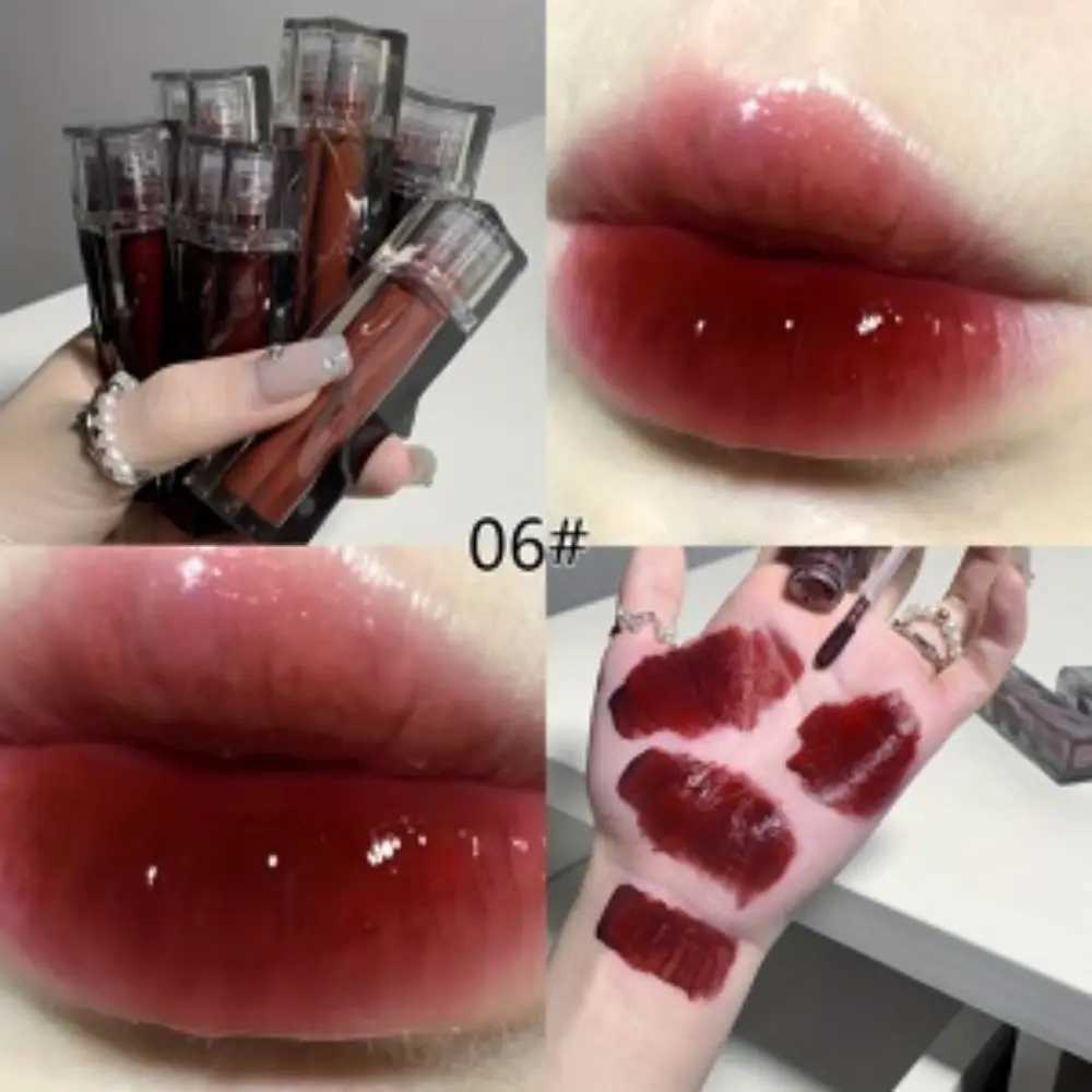Water Light Moisturizing Mirror Lip Glaze Water Light Moisturizing Female Glass Lip Lipstick Cheap Lip GlossW250219
