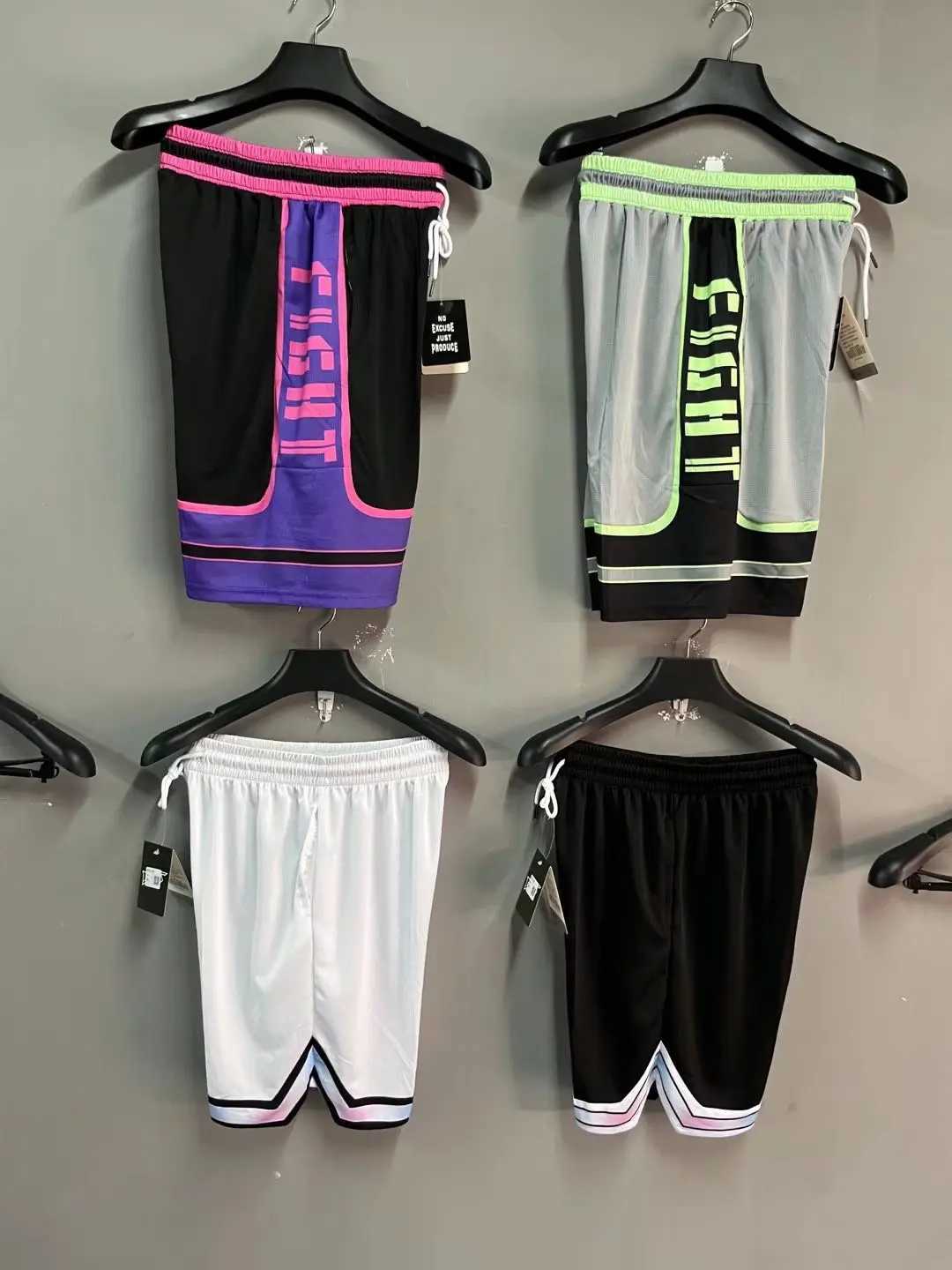 Men's Shorts Mens shorts elastic and breathable sports running shorts outdoor training fitness shorts loose beach basketball shorts z250219