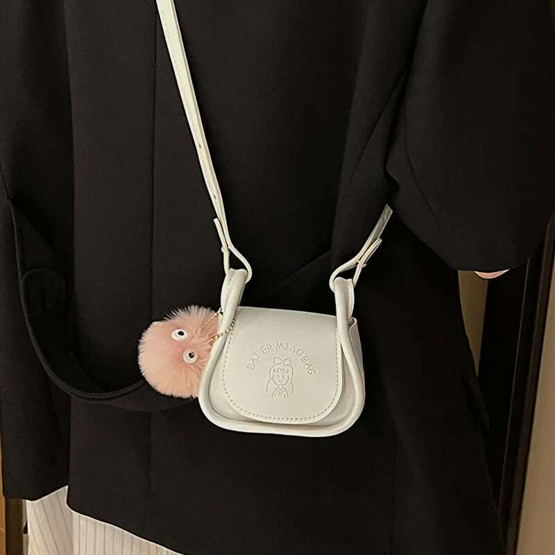 Ddmyshoesvip Women Retro Shoulder Casual Trend Crossbody Fashionable Mother Kids Bags For Girl Children Messenger Bag