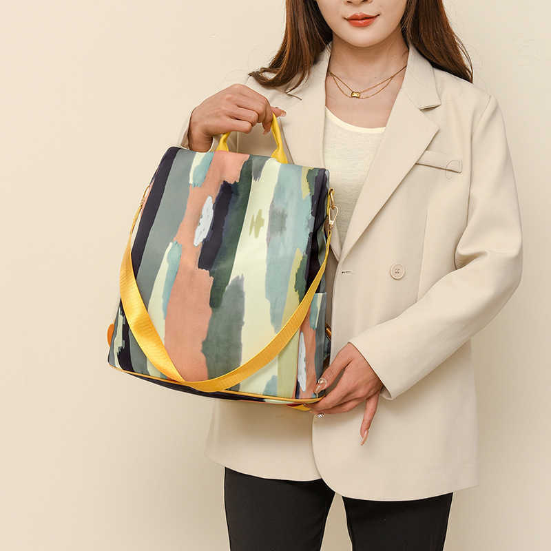 Anti Theft Backpack For Women New Multi Purpose Backpack Fashion Travel Lightweight Oxford Cloth Versatile Womens Bag