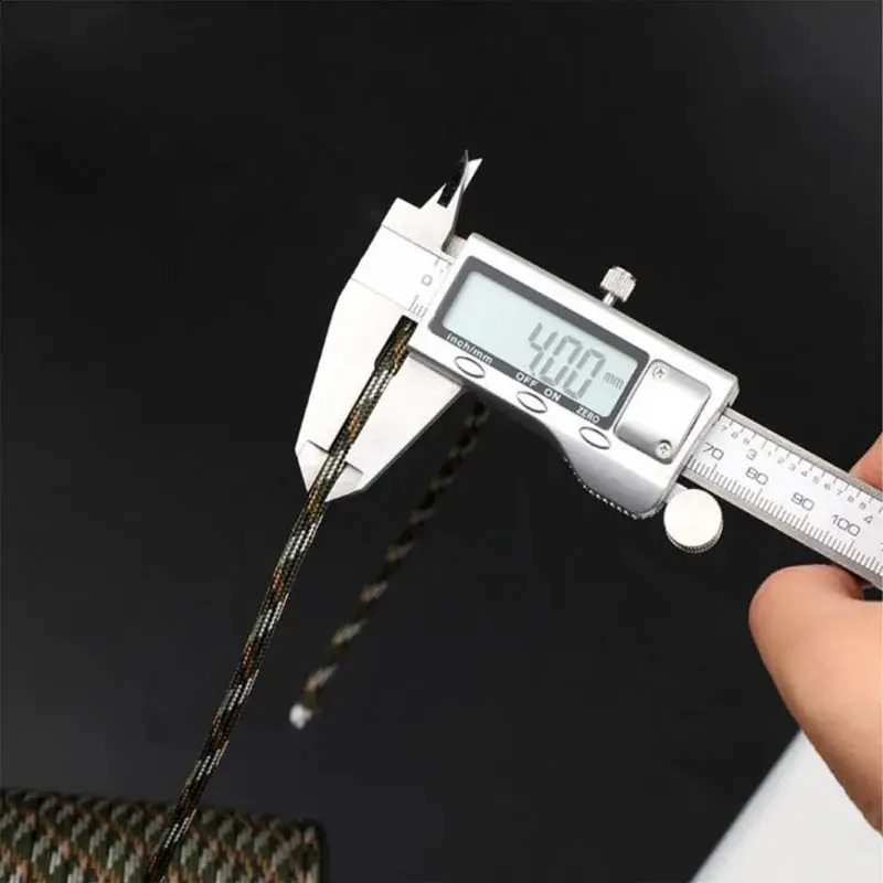 7 Cores 550 Paracord Cord 100M Dia4mm For Outdoor Camping Survival Lanyard Parachute Rope Hiking Tent Accessories DIY Bracelet 250213