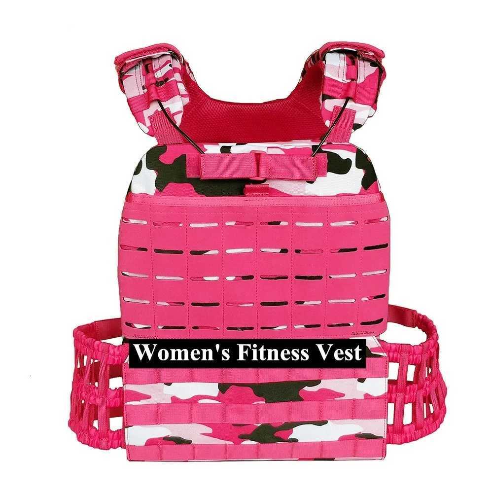 Camouflage Womens Outdoor Vest FEMaLE Physical FitnESS Weight Bearing Vest Field CS Training Gear WaistcoatXJ250219