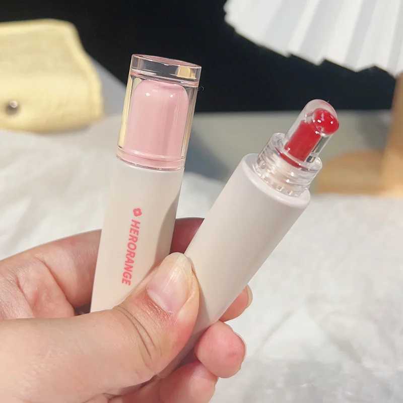 Jelly mirror transparent lip gloss waterproof moisture-proof non stick cup durable lipstick crystal frozen lipstick glacier makeupW250219