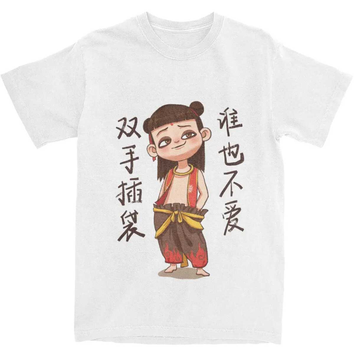 Man T Shirt And Zha Art T-Shirts Harajuku Beach Tees Y2K Funny Loose 100% Cotton Tops Gift M250219
