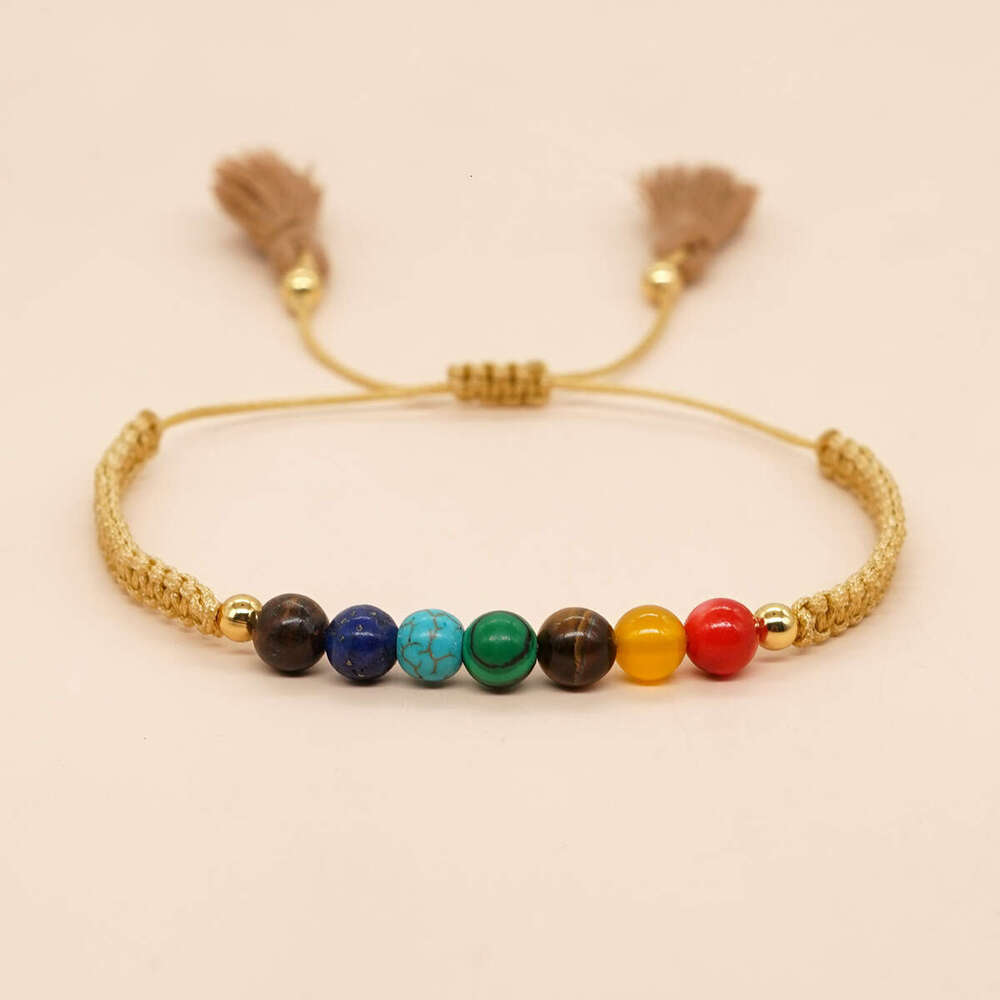 Colorful Iron Gallstone Valentine's Day Bracelet with High Quality and Adjustable Peach Heart Weaving Handstring, Love Couple Hand Rope