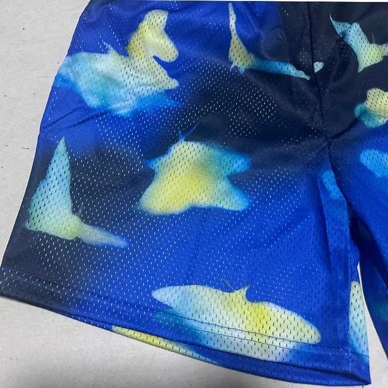 Men's Shorts Summer Ryoko Butterfly Basketball Shorts Mens and Womens Sports Fitness Quick drying Season Outdoor Running Beach Shorts z250219