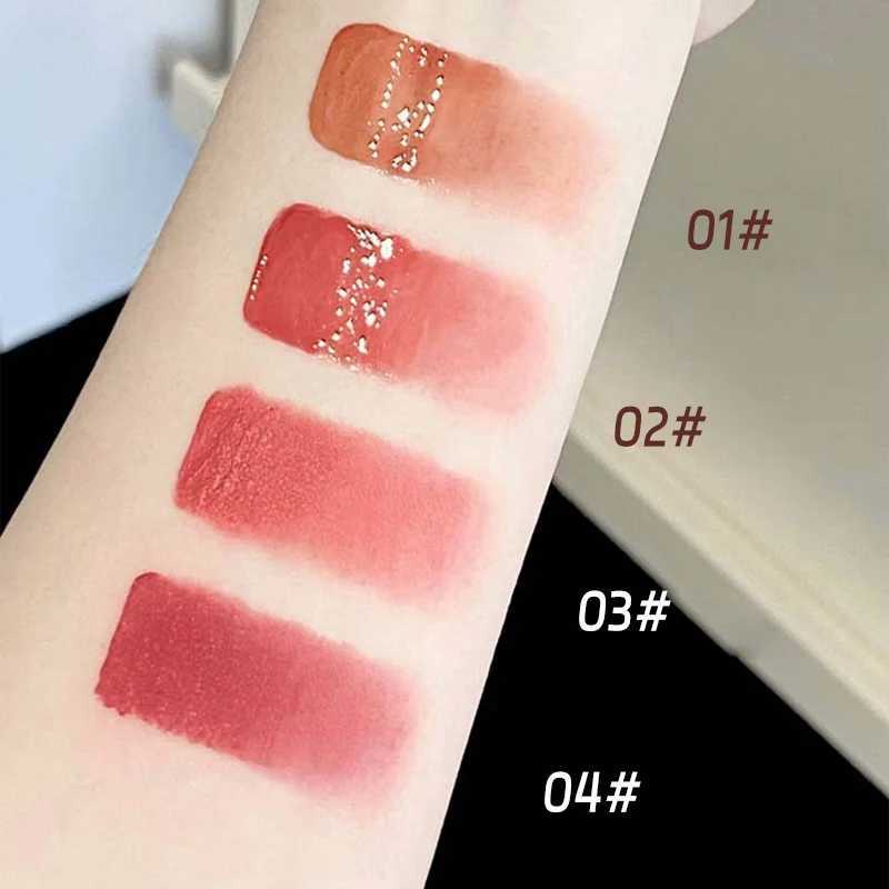 Cappuvini Butterfly Lip Gloss - Mirror Glossy Velvet Matte Finish Long-Lasting Plumping Effect Youthful LookW250219