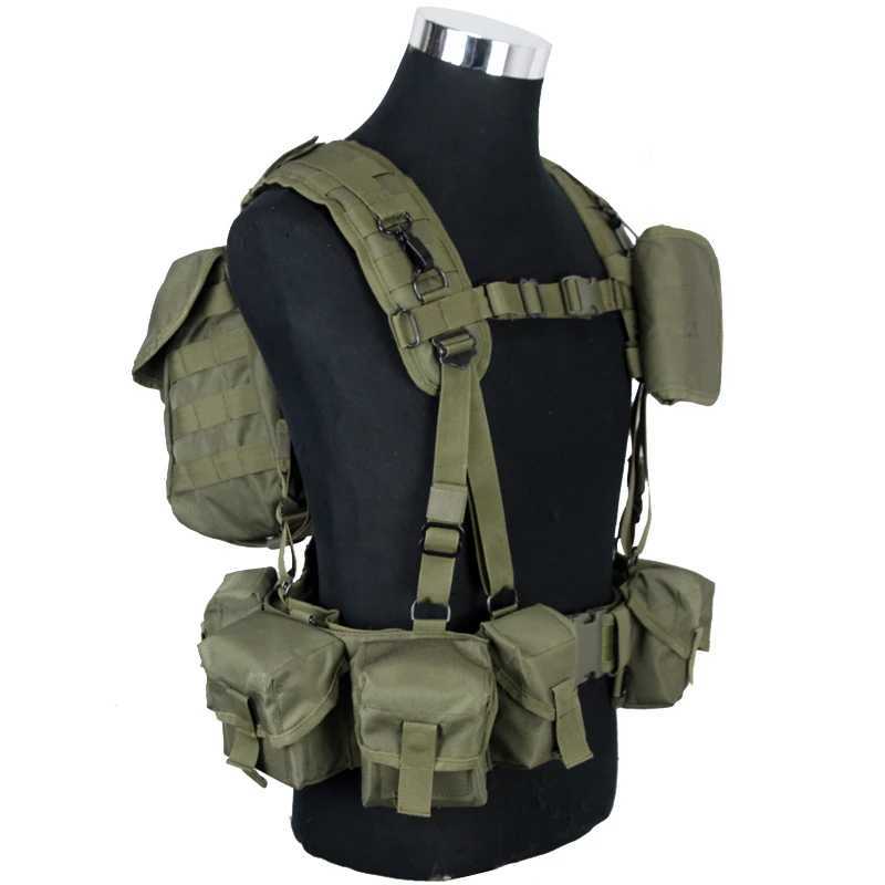 Russian Special Forces Smersh Tactical Vest Outdoor Breathable Adjustable Lightweight Vest Hunting Activity EquipmentXJ250219